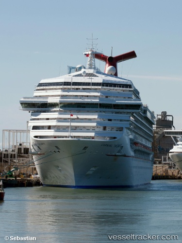 vessel Carnival Sunrise IMO: 9138850, Cruise Ship
