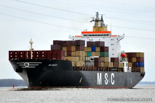 vessel Msc Rebecca IMO: 9139505, Container Ship
