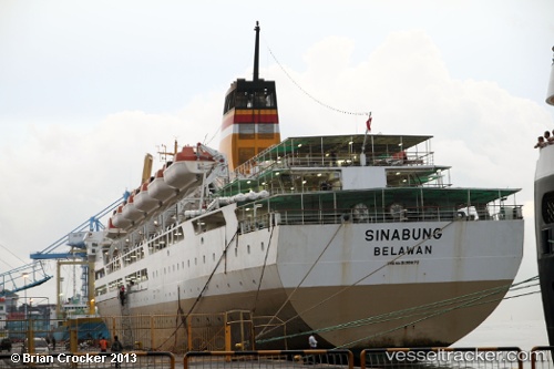 vessel Mv. Sinabung IMO: 9139672, Passenger Ship
