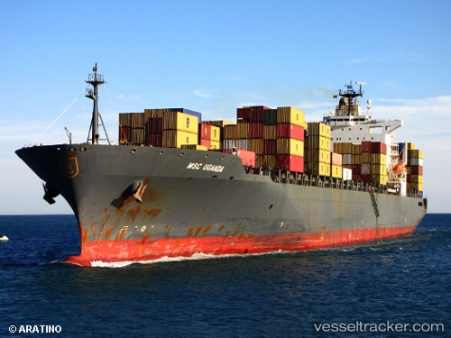 vessel MSC YUVIKA IMO: 9141285, Container Ship