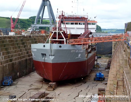 vessel City Of Cardiff IMO: 9141754, Hopper Dredger
