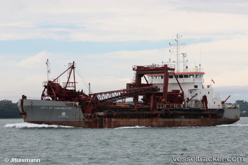 vessel City Of Chichester IMO: 9141766, Hopper Dredger
