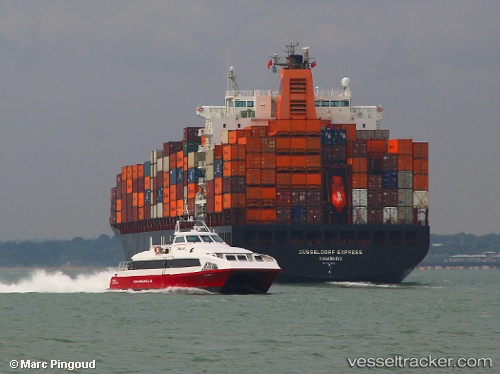 vessel Dusseldorf Express IMO: 9143556, Container Ship
