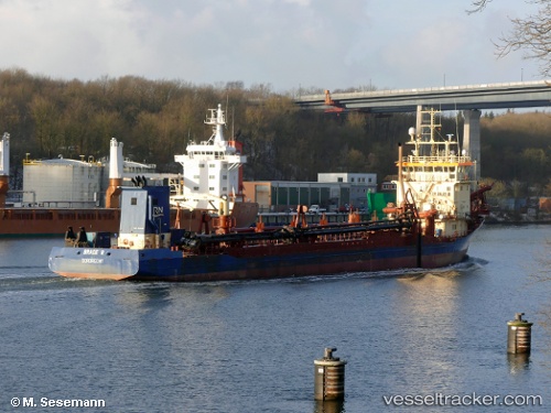 vessel Brage R IMO: 9144380, Hopper Dredger
