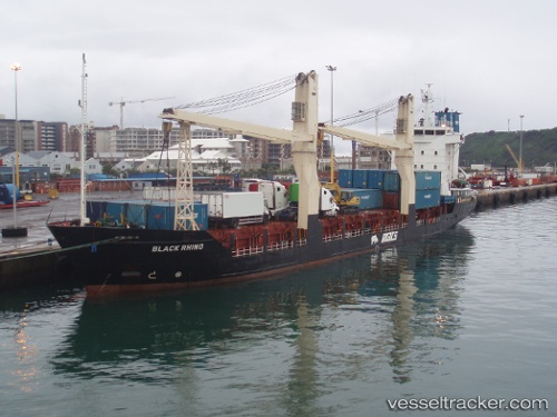 vessel Mv Black Rhino IMO: 9148790, Container Ship
