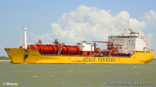 vessel Stolt Sun IMO: 9149512, Chemical Oil Products Tanker
