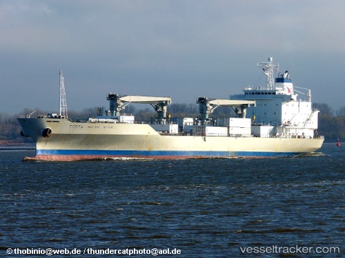 vessel Costa Rican Star IMO: 9150822, Refrigerated Cargo Ship
