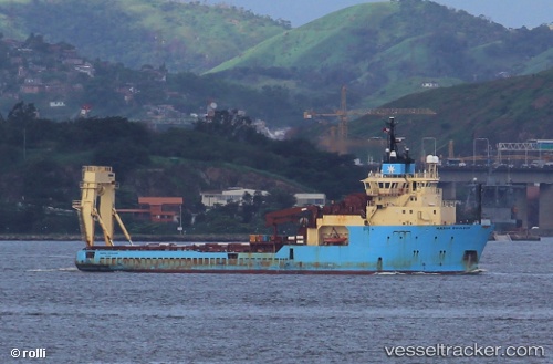 vessel Maersk Boulder IMO: 9151577, Offshore Tug Supply Ship
