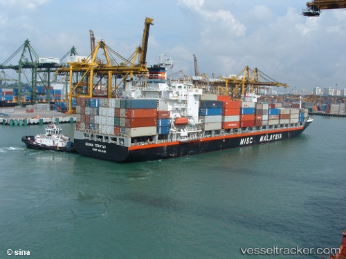 vessel SSL KUTCH IMO: 9157662, Container Ship