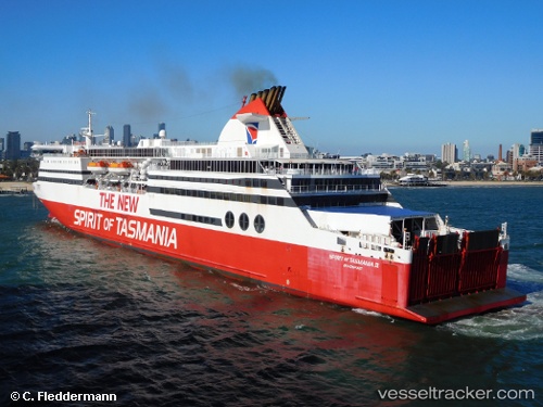 vessel Spirit Of Tasmania 2 IMO: 9158434, Passenger Ro Ro Cargo Ship
