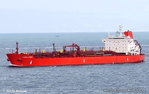 vessel Marina Amber IMO: 9162502, Chemical Oil Products Tanker
