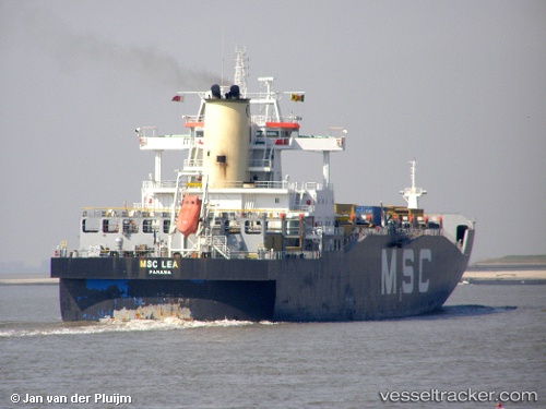 vessel Msc Lea IMO: 9162643, Container Ship
