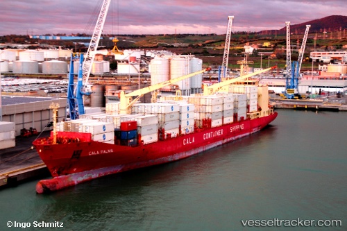 vessel Cala Palma IMO: 9164770, Refrigerated Cargo Ship
