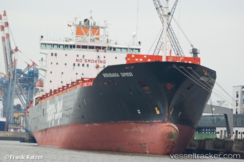 vessel Mississauga Express IMO: 9165358, Container Ship
