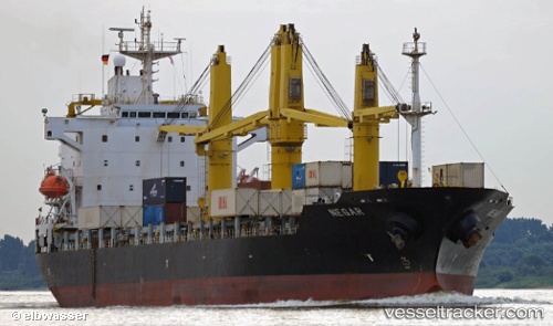 vessel Negar IMO: 9165839, Deck Cargo Ship
