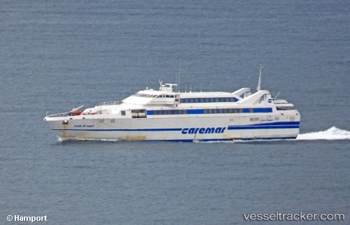 vessel Isola Di Capri IMO: 9166170, Passenger Ro Ro Cargo Ship
