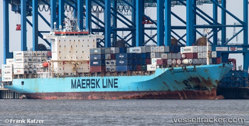 vessel Maersk Patras IMO: 9168221, Container Ship
