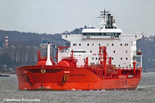 vessel Bow Fortune IMO: 9168635, Chemical Oil Products Tanker
