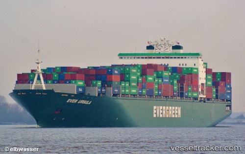 vessel Ever Ursula IMO: 9168867, Container Ship
