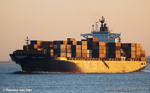 vessel Msc Annick IMO: 9169122, Container Ship
