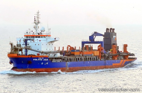 vessel Volvox Asia IMO: 9174737, Hopper Dredger

