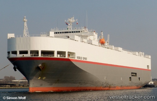 vessel World Spirit IMO: 9175925, Vehicles Carrier
