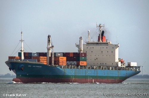 vessel Mv.sungai Mas IMO: 9178549, Container Ship
