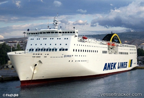 vessel Elyros IMO: 9178599, Passenger Ro Ro Cargo Ship
