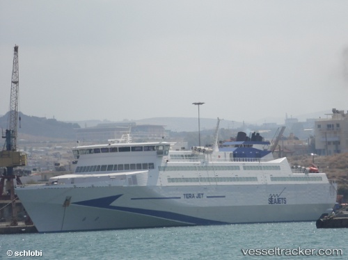 vessel Tera Jet IMO: 9179660, Passenger Ro Ro Cargo Ship
