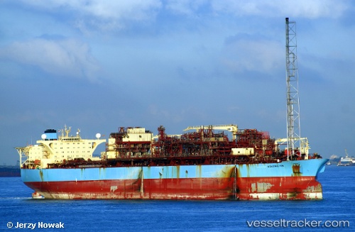 vessel Ngujima Yin IMO: 9181182, Fpso Tanker
