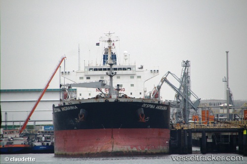 vessel Despina Andrianna IMO: 9182667, Crude Oil Tanker
