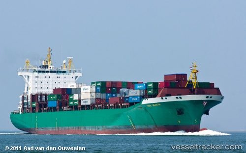 vessel Xin Bin Zhou IMO: 9185413, Container Ship
