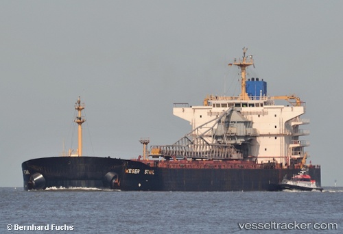 vessel Weser Stahl IMO: 9186687, Self Discharging Bulk Carrier
