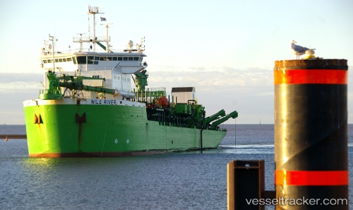 vessel Nile River IMO: 9187007, Hopper Dredger
