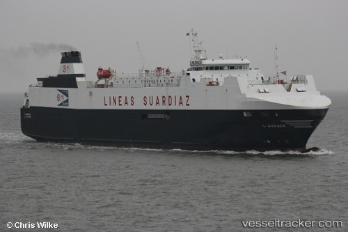 vessel Laudace IMO: 9187318, Vehicles Carrier
