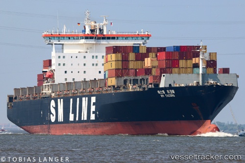 vessel Sm Tacoma IMO: 9189366, Container Ship

