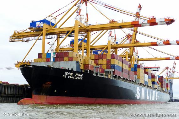 vessel Sm Vancouver IMO: 9189495, Container Ship
