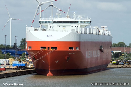 vessel Tamesis IMO: 9191307, Vehicles Carrier
