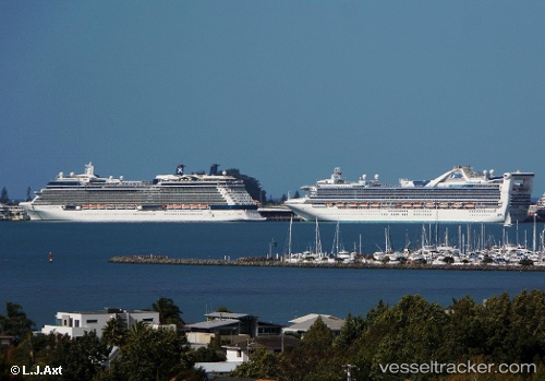 vessel Golden Princess IMO: 9192351, Cruise Ship
