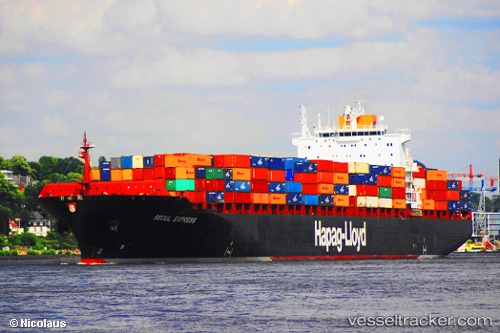 vessel SEOUL EXPRESS IMO: 9193305, Container Ship