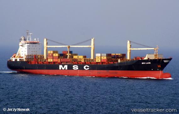 vessel Msc Lana IMO: 9193719, Container Ship
