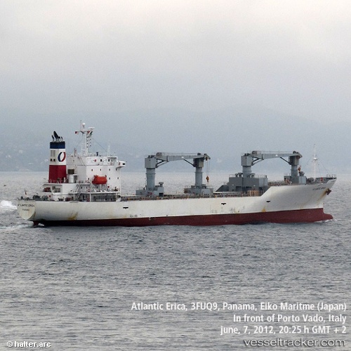 vessel BALTIC ERICA IMO: 9194476, Refrigerated Cargo Ship