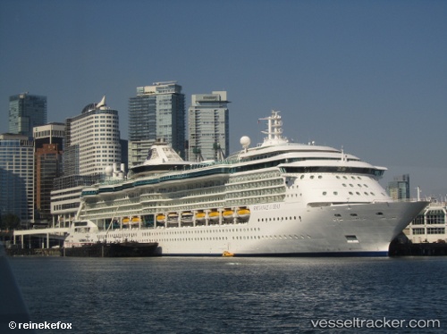vessel Radiance Of The Seas IMO: 9195195, Cruise Ship
