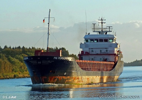vessel Fri Porsgrunn IMO: 9196199, Multi Purpose Carrier
