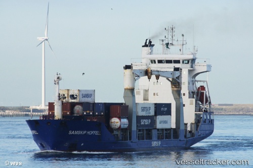 vessel Samskip Hoffell IMO: 9196943, Container Ship
