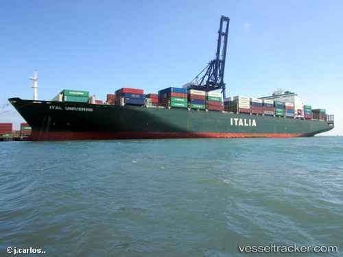 vessel Ital Universo IMO: 9196993, Container Ship

