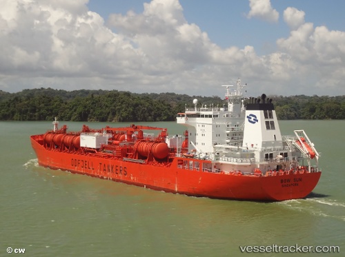 vessel BOW SUN IMO: 9197284, Chemical/Oil Products Tanker