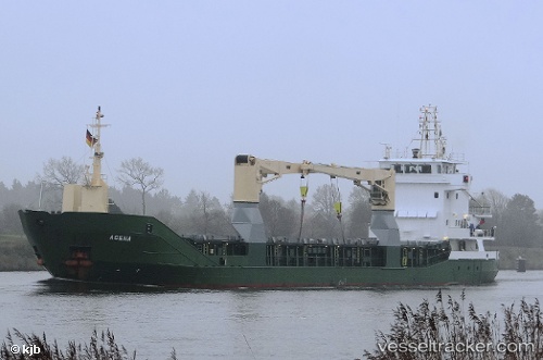 vessel Agena IMO: 9197430, Multi Purpose Carrier
