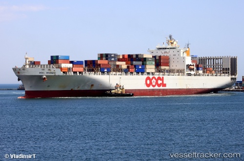 vessel Oocl Shanghai IMO: 9198111, Container Ship
