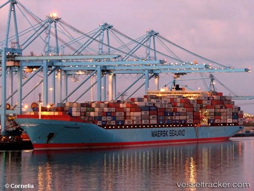 vessel Cornelius Maersk IMO: 9198587, Container Ship
